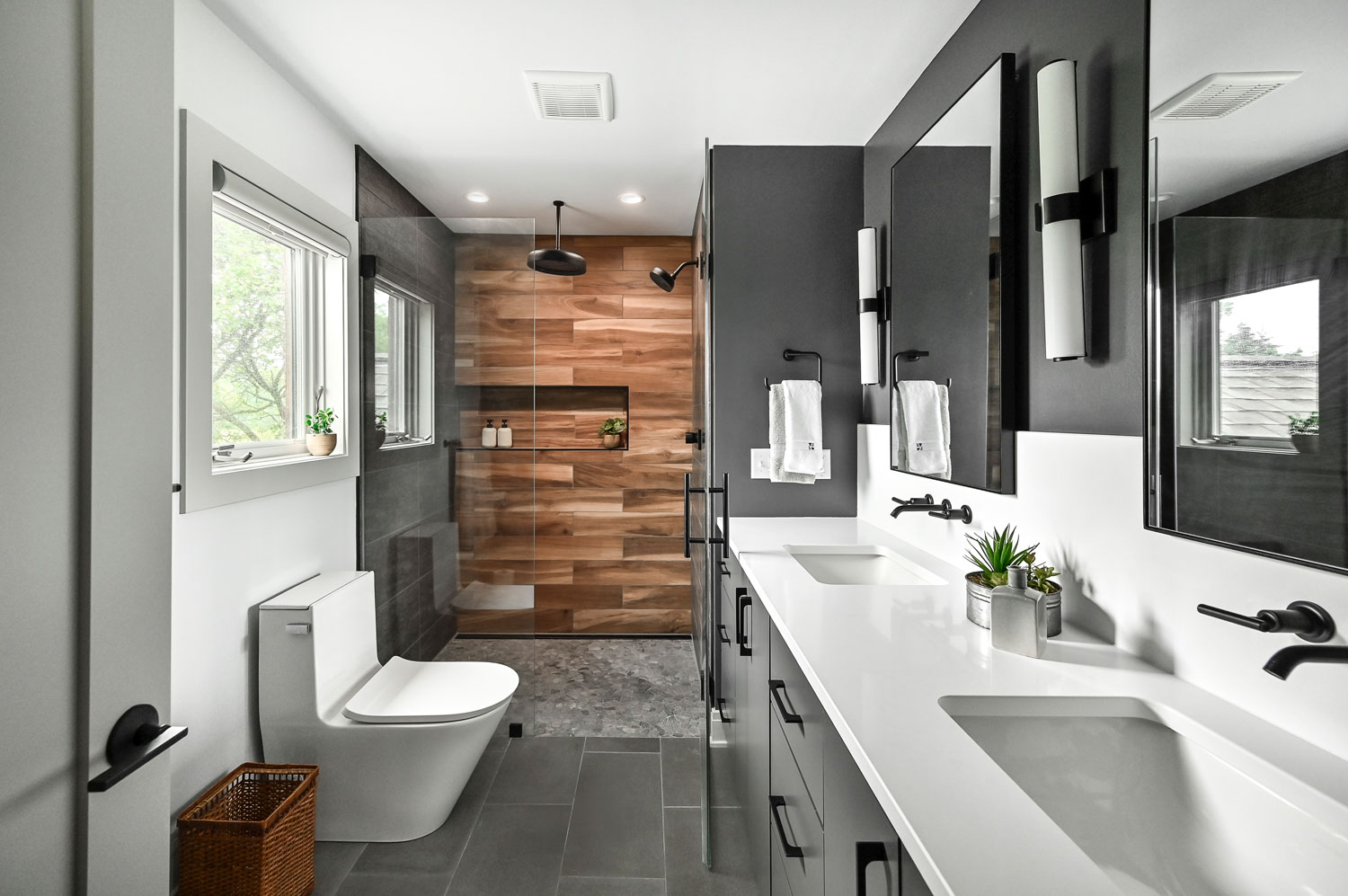 Spa-like bathroom renovation Dallas